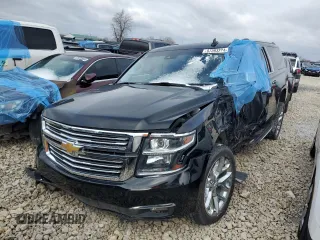 2020 Chevrolet Suburban Premier z VIN 1GNSKJKC6LR106993, wystawiony jako Copart lot #87393274 z przebiegiem 128 649 mil mil oraz Szkoda całkowita • Salvage title. Historia ofert i sprzedaży dostępna na DreamBid. Obrazek 1.