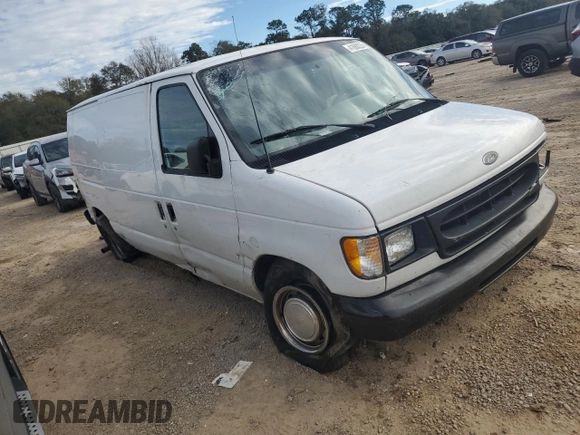 2002 Ford Econoline Cargo with VIN 1FTRE14292HA70997, listed as a Copart auction lot 41688235 with 249,370 mi miles and Salvage Title. Bid and sale history available at carsss.com. Image 4.