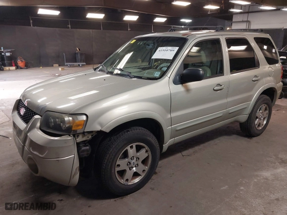 2005 Ford Escape Limited with VIN 1FMYU94195KB62327, listed as a IAAI auction lot 41910709 with 116,086 mi miles. Bid and sale history available at carsss.com. Image 18.