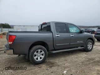 2005 Nissan Titan SE with VIN 1N6BA07B35N553844, listed as a Copart auction lot 45569885 with 156,912 mi miles and Salvage Title. Bid and sale history available at DreamBid. Image 3.