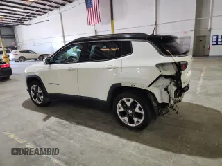 2019 Jeep Compass Limited with VIN 3C4NJDCB1KT599858, listed as a Copart auction lot 62866285 with 86,874 mi miles and Non repairable. Bid and sale history available at DreamBid. Image 2.