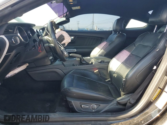 2017 Ford Mustang EcoBoost with VIN 1FA6P8TH9H5345070, listed as a Copart auction lot 52536075 with 83,598 mi miles and Salvage Title. Bid and sale history available at carsss.com. Image 7.