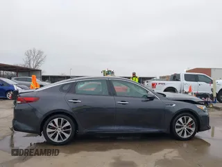 2016 Kia Optima SX Turbo with VIN 5XXGW4L22GG089399, listed as a IAAI auction lot 41498110 with 79,033 mi miles and . Bid and sale history available at DreamBid. Image 13.