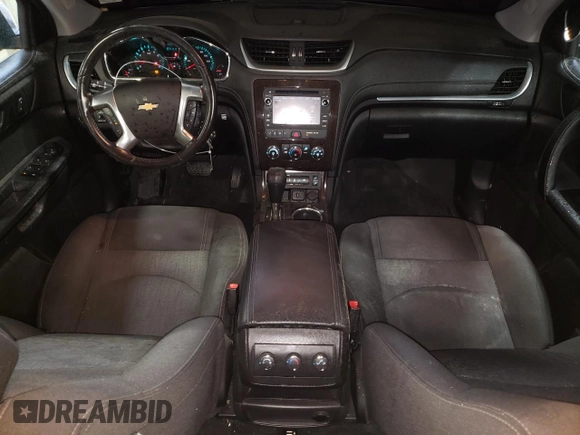 2017 Chevrolet Traverse LT with VIN 1GNKVGKD7HJ261755, listed as a Copart auction lot 51080275 with 118,444 mi miles and Salvage Title. Bid and sale history available at DreamBid. Image 8.
