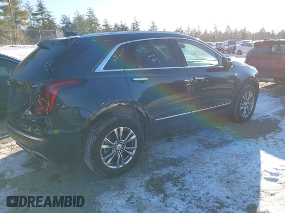 2021 Cadillac XT5 AWD Premium Luxury with VIN 1GYKNDRS2MZ121484, listed as a IAAI auction lot 41346958 with 39,635 mi miles and . Bid and sale history available at carsss.com. Image 4.