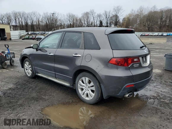 2010 Acura RDX Tech Pkg with VIN 5J8TB1H51AA002754, listed as a Copart auction lot 49439015 with 143,774 mi miles and Salvage Title. Bid and sale history available at carsss.com. Image 2.