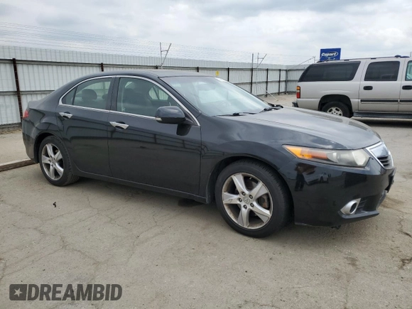 2012 Acura TSX with VIN JH4CU2F44CC000253, listed as a Copart auction lot 53090705 with 126,102 mi miles and Salvage Title. Bid and sale history available at carsss.com. Image 4.