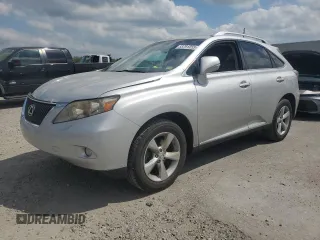 2010 Lexus RX 350 with VIN 2T2BK1BA7AC013300, listed as a Copart auction lot 53791255 with 142,380 mi miles and Salvage Title. Bid and sale history available at DreamBid. Image 1.