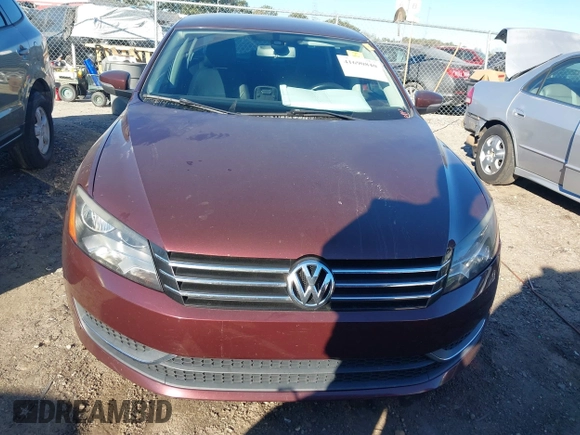 2014 Volkswagen Passat S w/Nav with VIN 1VWAP7A30EC009933, listed as a IAAI auction lot 41690840 with 202,200 mi miles. Bid and sale history available at carsss.com. Image 13.