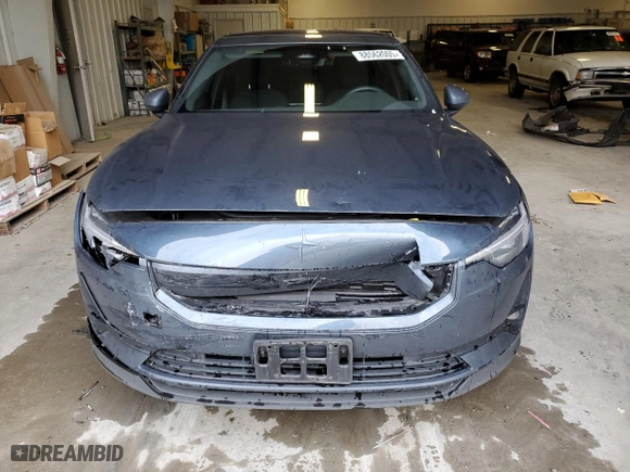 2024 Polestar 2 with VIN YSMFD3KA2RL227048, listed as a Copart auction lot 88562005 with 22,305 mi miles and Salvage Title. Bid and sale history available at carsss.com. Image 5.