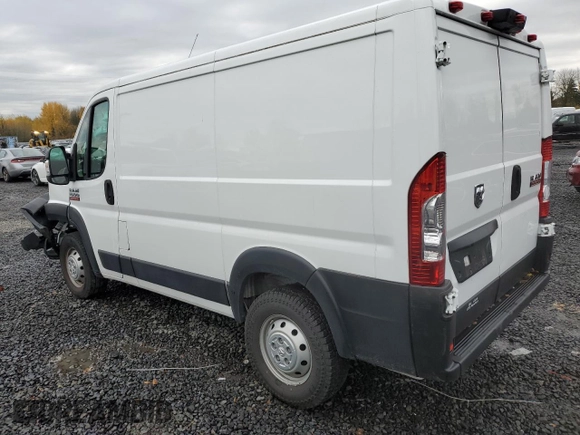 2021 Ram ProMaster Cargo with VIN 3C6LRVNG4ME529641, listed as a Copart auction lot 82059754 with 20,297 mi miles and Salvage Title. Bid and sale history available at DreamBid. Image 2.