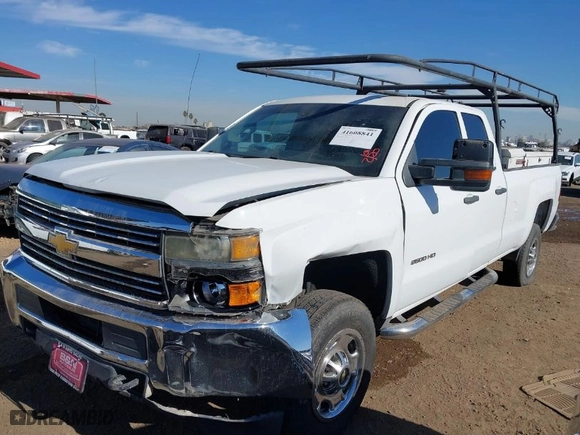 2015 Chevrolet Silverado 2500HD Built After Aug 14 Work Truck with VIN 1GC2CUEG7FZ512873, listed as a IAAI auction lot 41608841 with NaN miles. Bid and sale history available at carsss.com. Image 6.