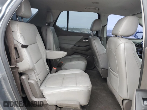 2018 Chevrolet Traverse Premier with VIN 1GNERKKW8JJ156024, listed as a Copart auction lot 46453915 with 128,527 mi miles and Salvage Title. Bid and sale history available at carsss.com. Image 11.