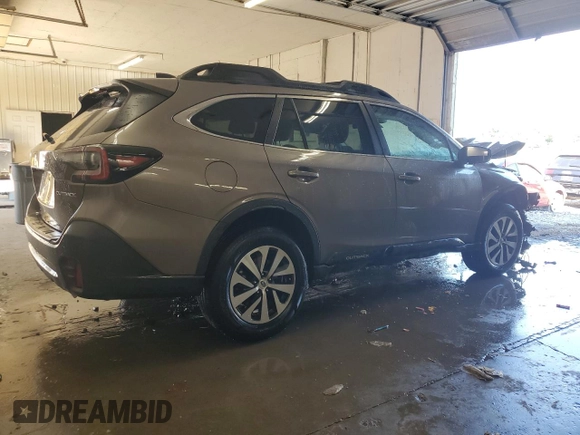 2021 Subaru Outback Premium with VIN 4S4BTADC2M3147852, listed as a Copart auction lot 63577195 with Not provided miles and Salvage title. Bid and sale history available at DreamBid. Image 3.