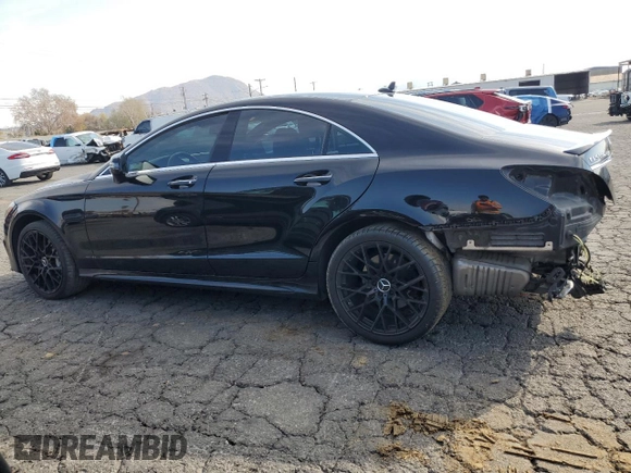 2016 Mercedes-Benz CLS-Class CLS 550 with VIN WDDLJ7DB0GA177690, listed as a Copart auction lot 42559415 with 93,789 mi miles and Salvage Title. Bid and sale history available at carsss.com. Image 2.