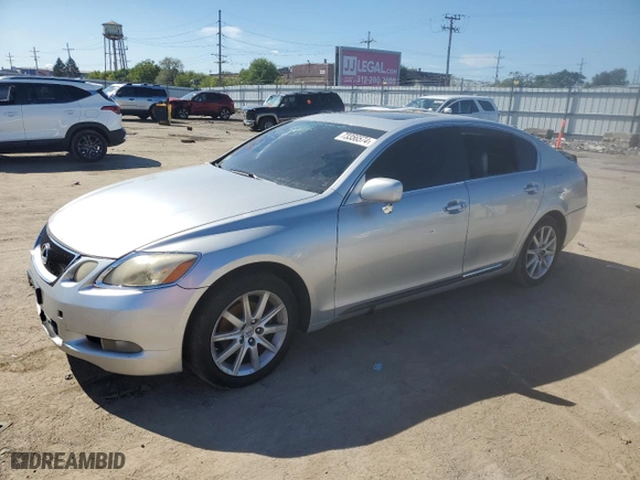 2006 Lexus GS 300 with VIN JTHCH96S160010479, listed as a Copart auction lot 73356574 with 0 mi miles and Salvage Title. Bid and sale history available at carsss.com. Image 1.