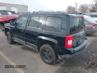 2013 Jeep Patriot Sport with VIN 1C4NJPBA3DD237887, listed as a IAAI auction lot 41599995 with 144,673 mi miles and . Bid and sale history available at DreamBid. Image 3.