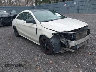 2018 Mercedes-Benz CLA 250 with VIN WDDSJ4GB2JN505570, listed as a IAAI auction lot 41946601 with 124,619 mi miles and . Bid and sale history available at DreamBid. Image 1.