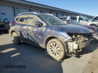 2017 Nissan Rogue SV with VIN KNMAT2MV1HP526492, listed as a Copart auction lot 47263465 with Not provided miles and Salvage title. Bid and sale history available at DreamBid. Image 4.