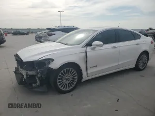 2013 Ford Fusion Titanium Hybrid with VIN 3FA6P0RU3DR282013, listed as a Copart auction lot 53651595 with 133,214 mi miles and Salvage title. Bid and sale history available at DreamBid. Image 1.