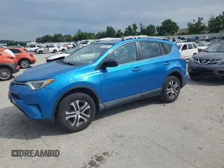 2018 Toyota RAV4 LE with VIN JTMBFREV9JJ188304, listed as a Copart auction lot 59399945 with 95,823 mi miles and Clean title. Bid and sale history available at DreamBid. Image 1.