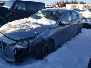 2014 Mazda 3 i Sport with VIN JM1BM1K78E1101205, listed as a Copart auction lot 46780835 with 212,808 mi miles and Salvage Title. Bid and sale history available at DreamBid. Image 1.