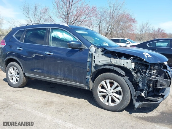 2016 Nissan Rogue S with VIN KNMAT2MV5GP634869, listed as a IAAI auction lot 41881414 with 77,197 mi miles. Bid and sale history available at carsss.com. Image 17.