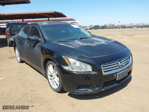 2012 Nissan Maxima 3.5 S with VIN 1N4AA5AP6CC847916, listed as a IAAI auction lot 41867800 with 1 mi miles. Bid and sale history available at carsss.com. Image 1.