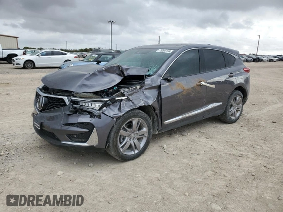 2021 Acura RDX w/Advance Package with VIN 5J8TC1H77ML016780, listed as a Copart auction lot 78299134 with 31,362 mi miles and Salvage Title. Bid and sale history available at carsss.com. Image 1.