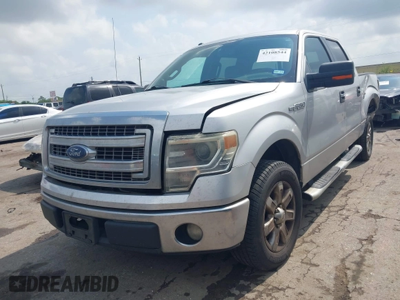 2014 Ford F-150 XL with VIN 1FTFW1CF6EKF37157, listed as a IAAI auction lot 42108544 with Not provided miles and . Bid and sale history available at DreamBid. Image 2.