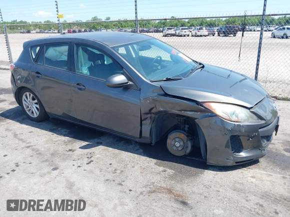 2012 Mazda 3 i Touring with VIN JM1BL1L89C1595243, listed as a IAAI auction lot 42131045 with 120,716 mi miles and . Bid and sale history available at DreamBid. Image 6.