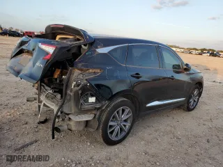 2020 Acura RDX w/Technology Pkg with VIN 5J8TC1H50LL017749, listed as a Copart auction lot 85196524 with 78,827 mi miles and Salvage Title. Bid and sale history available at carsss.com. Image 3.
