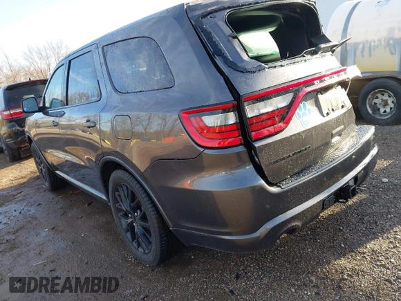 2016 Dodge Durango SXT with VIN 1C4RDHAG3GC502399, listed as a IAAI auction lot 41805525 with 118,836 mi miles and . Bid and sale history available at DreamBid. Image 3.