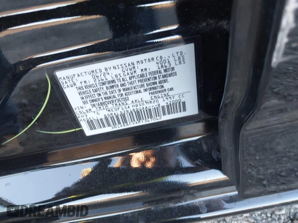 2024 Nissan Sentra SV with VIN 3N1AB8CVXRY367062, listed as a IAAI auction lot 40881630 with 39 mi miles and . Bid and sale history available at DreamBid. Image 9.