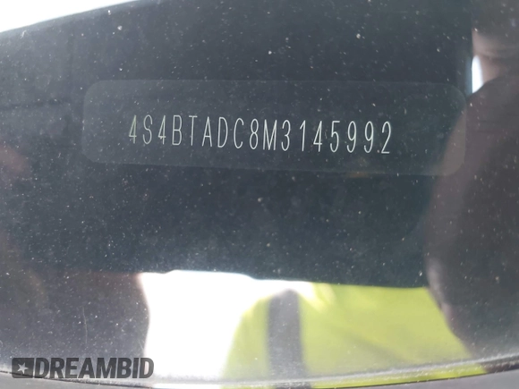 2021 Subaru Outback Premium with VIN 4S4BTADC8M3145992, listed as a IAAI auction lot 42448822 with 61,327 mi miles and . Bid and sale history available at DreamBid. Image 9.