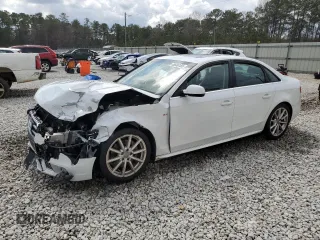 2014 Audi A4 2.0T Premium Plus with VIN WAUHFAFL3EA143726, listed as a Copart auction lot 48666155 with 107,300 mi miles and Salvage Title. Bid and sale history available at carsss.com. Image 1.