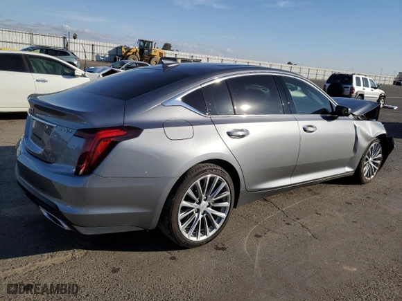 2021 Cadillac CT5 Premium Luxury with VIN 1G6DN5RW4M0132727, listed as a Copart auction lot 81194194 with 31,232 mi miles and Salvage Title. Bid and sale history available at carsss.com. Image 3.