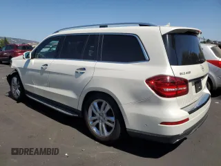 2017 Mercedes-Benz GLS 450 z VIN 4JGDF6EE8HA784128, wystawiony jako Copart lot #59147515 z przebiegiem 119 289 mil mil oraz Szkoda całkowita • Salvage title. Historia ofert i sprzedaży dostępna na DreamBid. Obrazek 2.