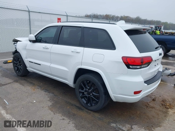 2021 Jeep Grand Cherokee Laredo E with VIN 1C4RJEAG7MC713026, listed as a IAAI auction lot 42010894 with 37,336 mi miles and . Bid and sale history available at DreamBid. Image 3.