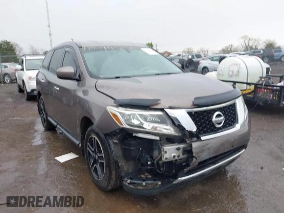 2013 Nissan Pathfinder SV with VIN 5N1AR2MM9DC657723, listed as a IAAI auction lot 41948094 with 129,069 mi miles. Bid and sale history available at carsss.com. Image 6.