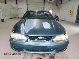 1996 Ford Mustang with VIN 1FALP4047TF229334, listed as a Copart auction lot 49257335 with 184,986 mi miles and Salvage Title. Bid and sale history available at carsss.com. Image 5.