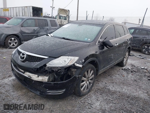 2008 Mazda CX-9 Grand Touring with VIN JM3TB38V680138590, listed as a IAAI auction lot 41344903 with 176,500 mi miles. Bid and sale history available at carsss.com. Image 2.