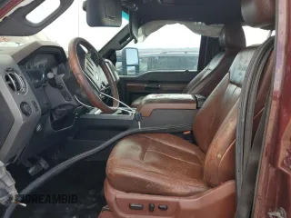 2011 Ford F-350 XL with VIN 1FT8W3BT8BEC22964, listed as a Copart auction lot 41639425 with 409,021 mi miles and Salvage Title. Bid and sale history available at DreamBid. Image 7.