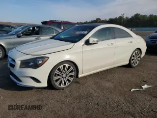 2017 Mercedes-Benz CLA with VIN WDDSJ4GB6HN420385, listed as a Copart auction lot 39558143 with 56,321 mi miles. Bid and sale history available at carsss.com. Image 1.