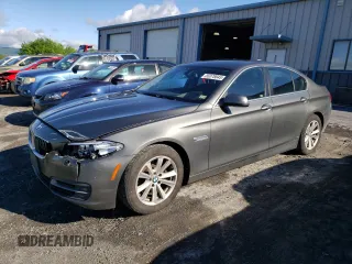 2014 BMW 5 Series 528i xDrive with VIN WBA5A7C59ED219104, listed as a Copart auction lot 55078845 with 121,770 mi miles and Salvage title. Bid and sale history available at DreamBid. Image 1.