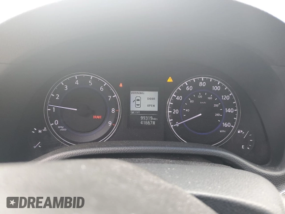 2015 Infiniti Q60 S Limited with VIN JN1CV6EKXFM870046, listed as a Copart auction lot 60286085 with 99,319 mi miles and Salvage title. Bid and sale history available at DreamBid. Image 9.