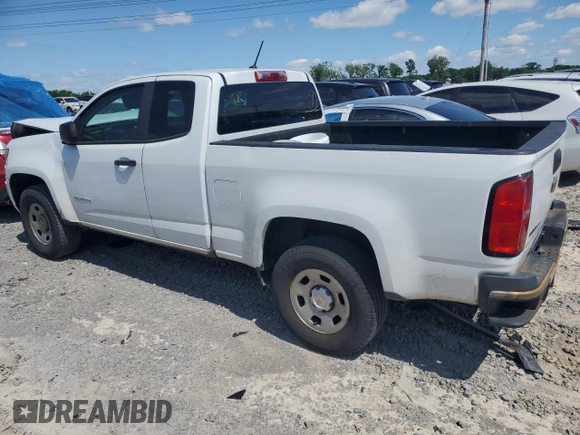 2018 Chevrolet Colorado 2WD Work Truck z VIN 1GCHSBEA1J1226487, wystawiony jako Copart lot #56185945 z przebiegiem 141 220 mil mil oraz Szkoda całkowita • Salvage title. Historia ofert i sprzedaży dostępna na DreamBid. Obrazek 2.