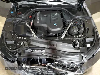 2025 BMW 5 Series 530i xDrive with VIN WBA53FJ02SCU04267, listed as a Copart auction lot 46842105 with 5,052 mi miles and Salvage Title. Bid and sale history available at carsss.com. Image 11.