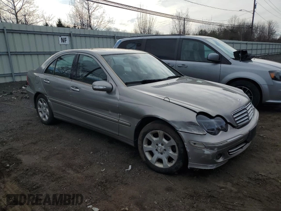 2006 Mercedes-Benz C 280 Luxury with VIN WDBRF92H56F761396, listed as a Copart auction lot 50521075 with Not Provided miles and Salvage Title. Bid and sale history available at DreamBid. Image 4.