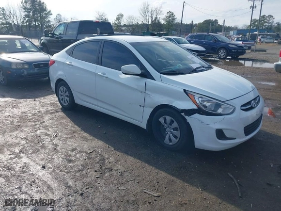 2015 Hyundai Accent GLS with VIN KMHCT4AEXFU853444, listed as a IAAI auction lot 41468071 with NaN miles. Bid and sale history available at carsss.com. Image 1.
